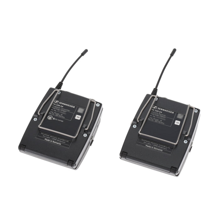 【中古品】SENNHEISER EW 112P G4-JB エボリューションワイヤレスシステム G4 100 Series ポータブルラベリアセット（ME 2-II付属）