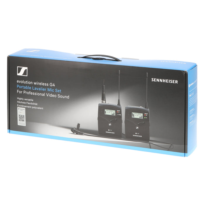 【中古品】SENNHEISER EW 112P G4-JB エボリューションワイヤレスシステム G4 100 Series ポータブルラベリアセット（ME 2-II付属）