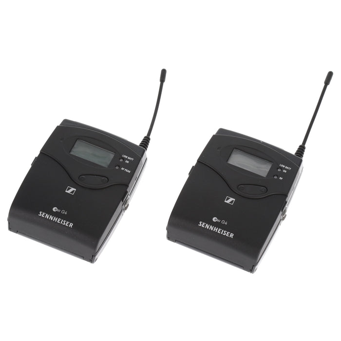 【中古品】SENNHEISER EW 112P G4-JB エボリューションワイヤレスシステム G4 100 Series ポータブルラベリアセット（ME 2-II付属）