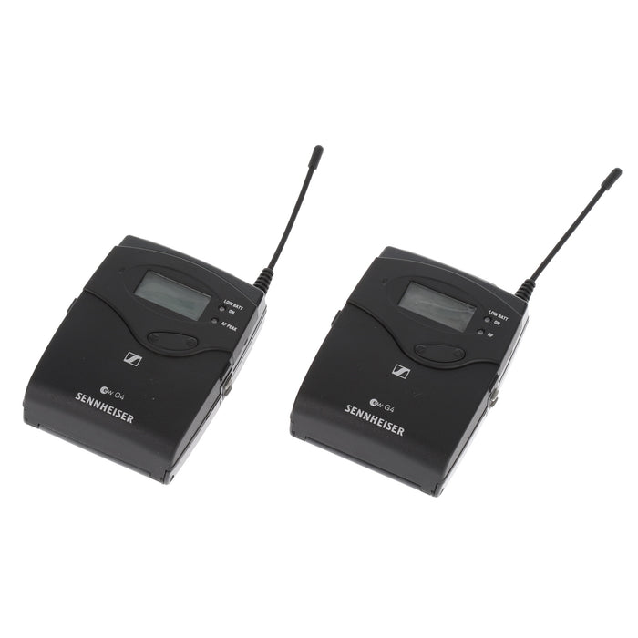 【中古品】SENNHEISER EW 112P G4-JB エボリューションワイヤレスシステム G4 100 Series ポータブルラベリアセット（ME 2-II付属）