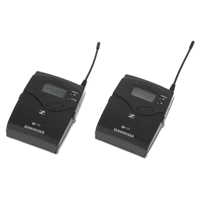 【中古品】SENNHEISER EW 112P G4-JB エボリューションワイヤレスシステム G4 100 Series ポータブルラベリアセット（ME 2-II付属）
