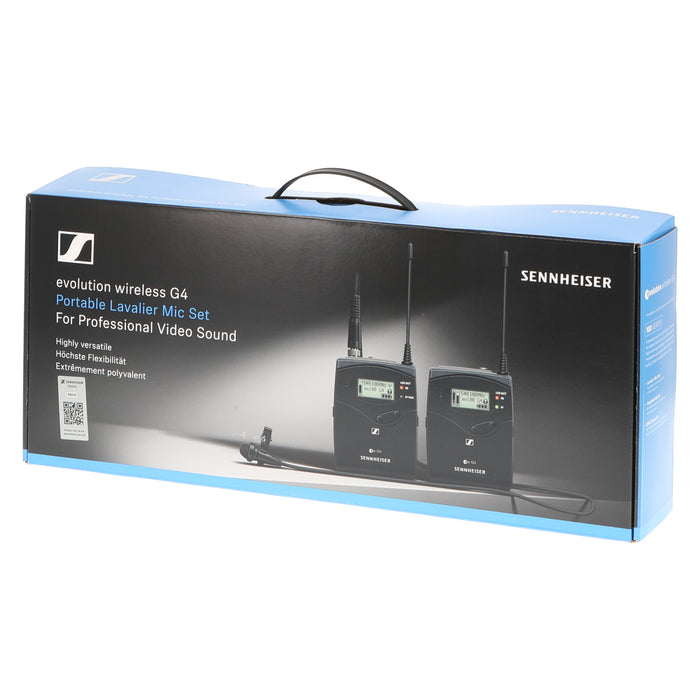 【中古品】SENNHEISER EW 112P G4-JB エボリューションワイヤレスシステム G4 100 Series ポータブルラベリアセット（ME 2-II付属）