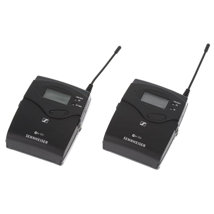 【中古品】SENNHEISER EW 112P G4-JB エボリューションワイヤレスシステム G4 100 Series ポータブルラベリアセット（ME 2-II付属）