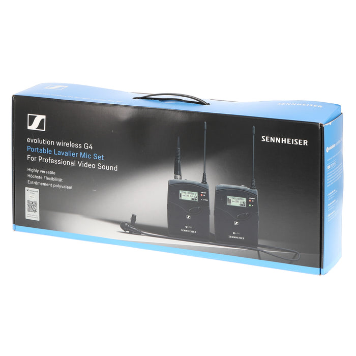 【中古品】SENNHEISER EW 112P G4-JB エボリューションワイヤレスシステム G4 100 Series ポータブルラベリアセット（ME 2-II付属）