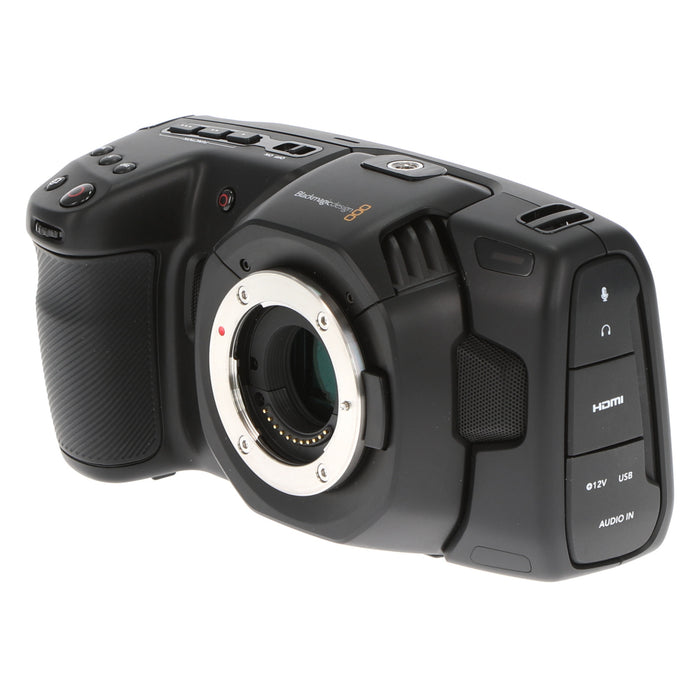 【中古品】BlackmagicDesign CINECAMPOCHDMFT4K Blackmagic Pocket Cinema Camera 4K(ジャンク品)