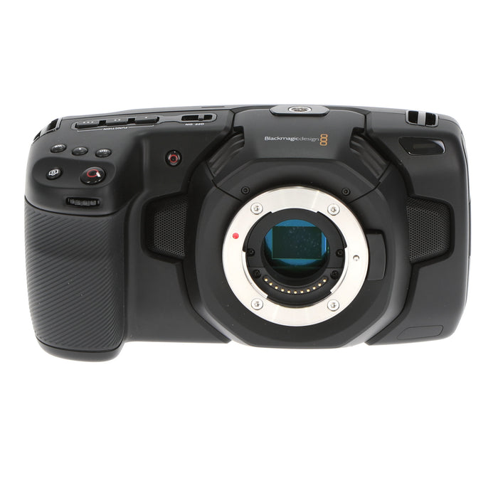 【中古品】BlackmagicDesign CINECAMPOCHDMFT4K Blackmagic Pocket Cinema Camera 4K(ジャンク品)
