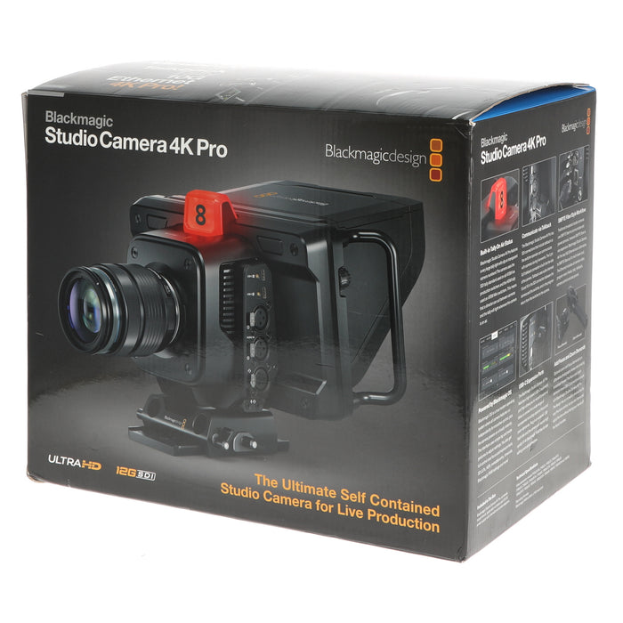 【中古品】BlackmagicDesign CINSTUDMFT/G24PDF Blackmagic Studio Camera 4K Pro
