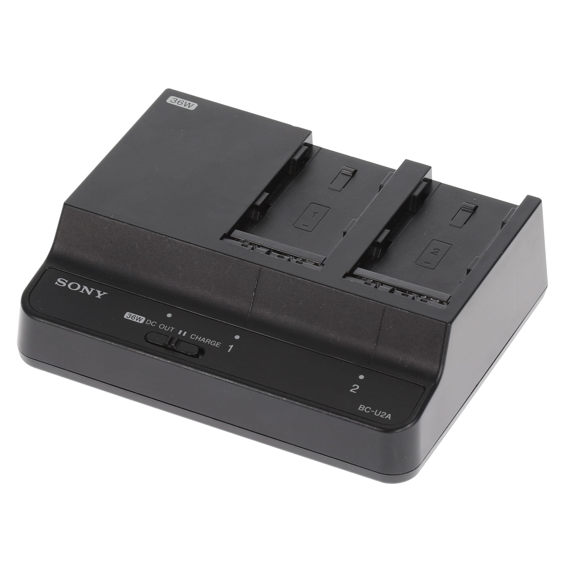 SONY BC-U2A 36W　ソニー 充電器　中古　美品 中古品】SONY BC-U2A バッテリーチャージャー(バッテリーパック2個付属