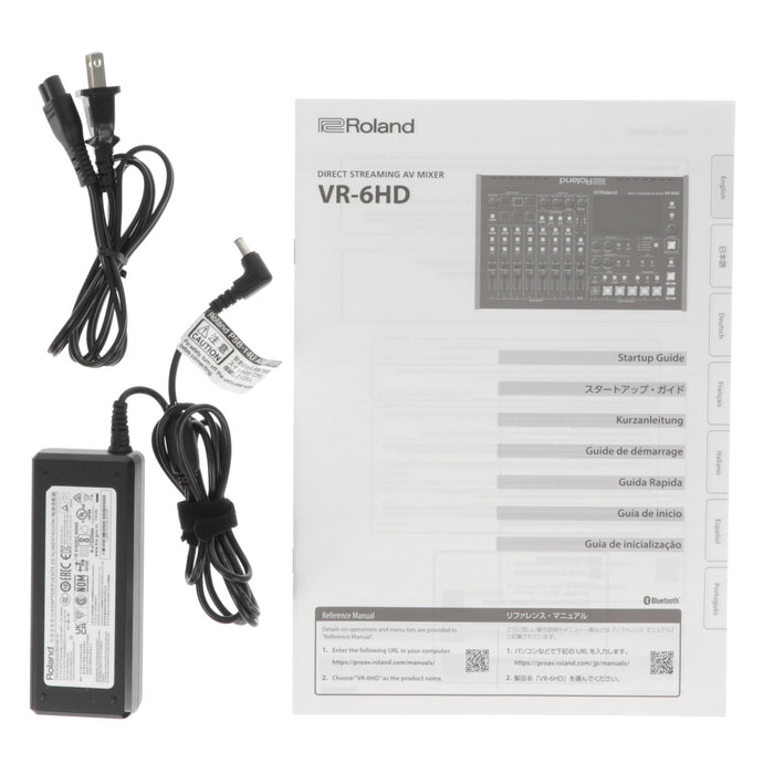 【中古品】Roland VR-6HD ストリーミングAVミキサー