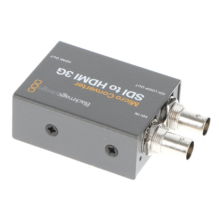 【中古品】BlackmagicDesign CONVCMIC/SH03G/WPSU Micro Converter SDI to HDMI 3G PSU(パワーサプライ付属)