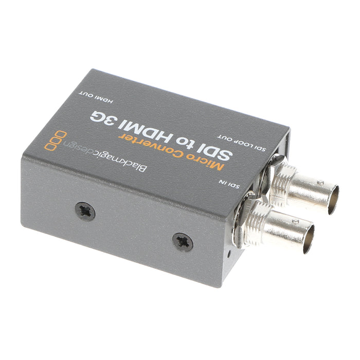 【中古品】BlackmagicDesign CONVCMIC/SH03G/WPSU Micro Converter SDI to HDMI 3G PSU(パワーサプライ付属)