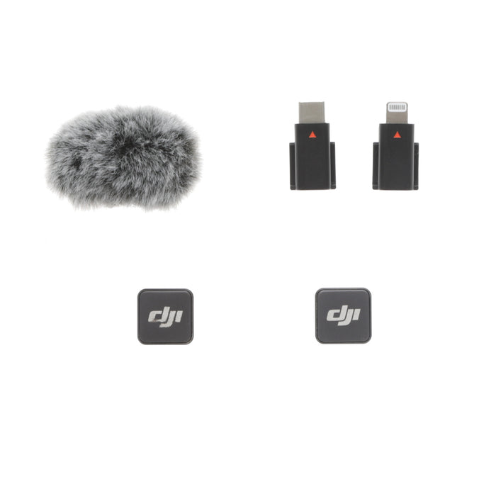【中古品】DJI DM1021 DJI Mic 2(トランスミッター×2＋レシーバー×1＋充電ケース)
