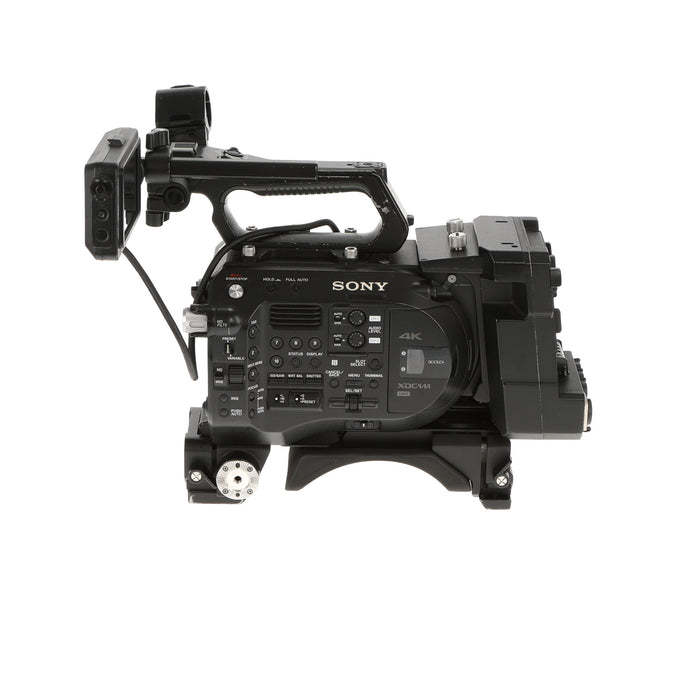 【中古品】SONY PXW-FS7M2 + XDCA-FS7 ＋ VCT-FS7 XDCAMメモリーカムコーダー(ボディのみ)(拡張ユニット/ライトウェイトロッドサポート付属)