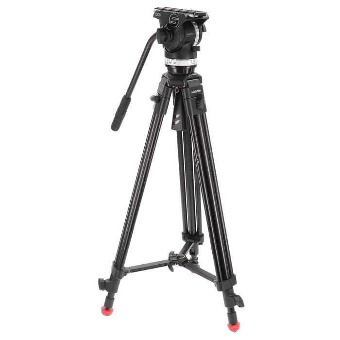 【中古品】Sachtler システムAce M MS(1001) Ace M 三脚キット(アルミ/3段/ミッド)