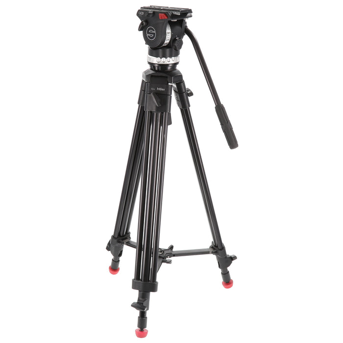 【中古品】Sachtler システムAce M MS(1001) Ace M 三脚キット(アルミ/3段/ミッド)
