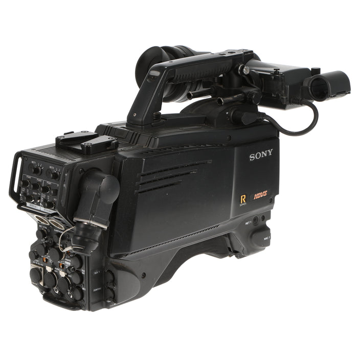 【中古品】SONY HDC-1500R ＋ HDCU-1500 ＋ RCP-1501 マルチフォーマットポータブルカメラ ＋ カメラコントロールユニット