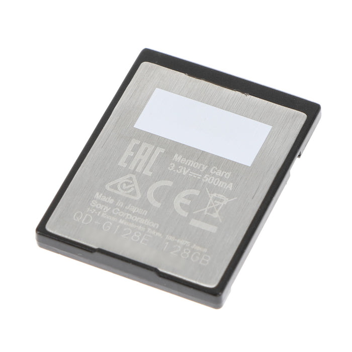 【中古品】SONY QD-G128E XQDメモリーカード Gシリーズ 128GB