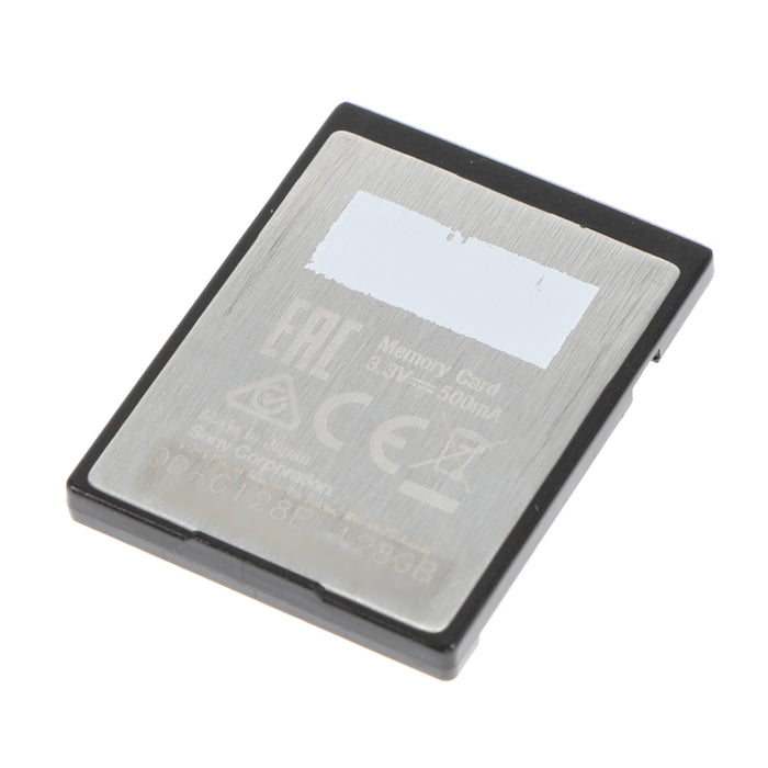 中古品】SONY QD-G128E XQDメモリーカード Gシリーズ 128GB - 業務用