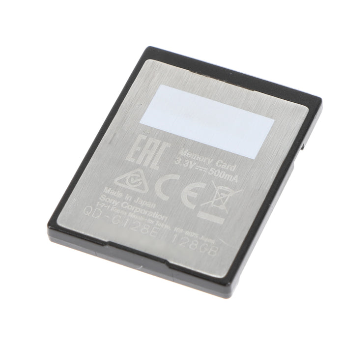 中古品】SONY QD-G128E XQDメモリーカード Gシリーズ 128GB - 業務用