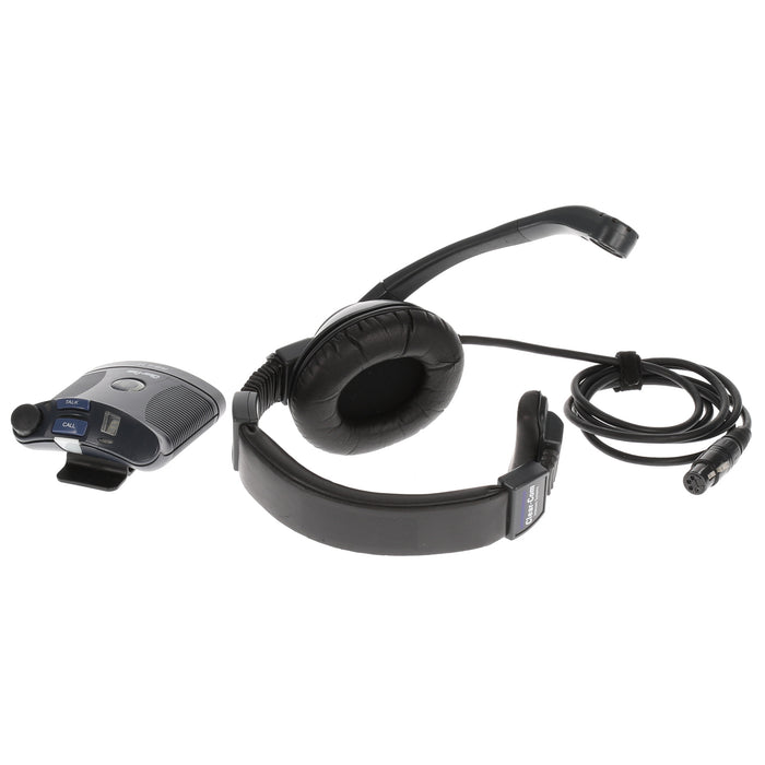 【中古品】Clear-Com RS-601 + CC-95 インターカム・ベルトパック・リモートステーション + 片耳ヘッドセット