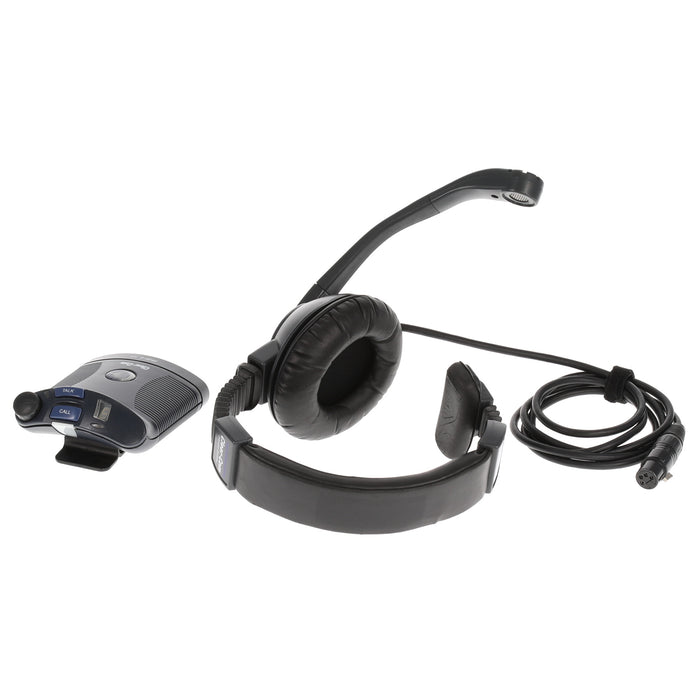 【中古品】Clear-Com RS-601 + CC-95 インターカム・ベルトパック・リモートステーション + 片耳ヘッドセット