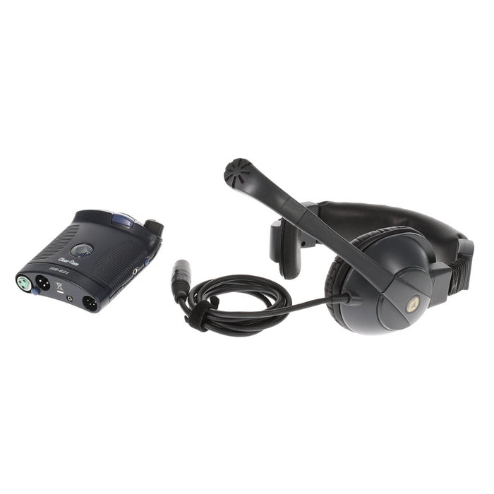 【中古品】Clear-Com RS-601 + CC-95 インターカム・ベルトパック・リモートステーション + 片耳ヘッドセット