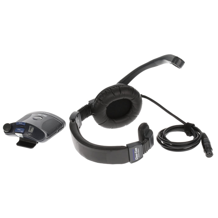 【中古品】Clear-Com RS-601 + CC-95 インターカム・ベルトパック・リモートステーション + 片耳ヘッドセット