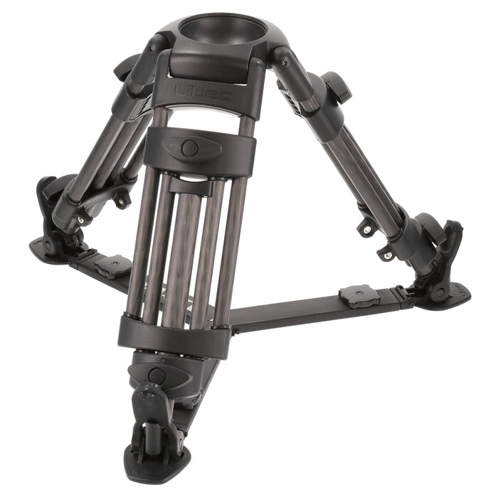 【中古品】Libec TK-210C 100mmプロ用ベビー三脚 タンキャク(75mm変換アダプター付属/カーボン)