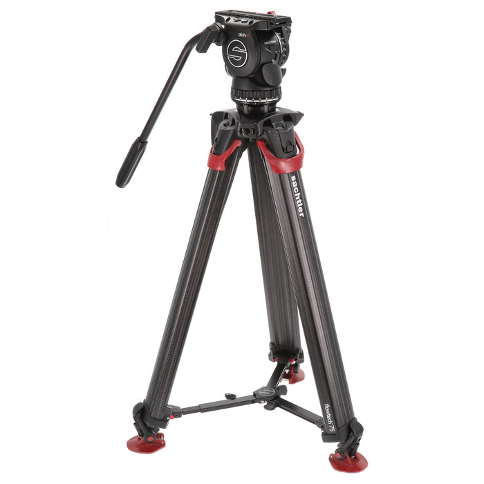 【中古品】Sachtler S2068T-FTMS システムaktiv8 flowtech75 MS