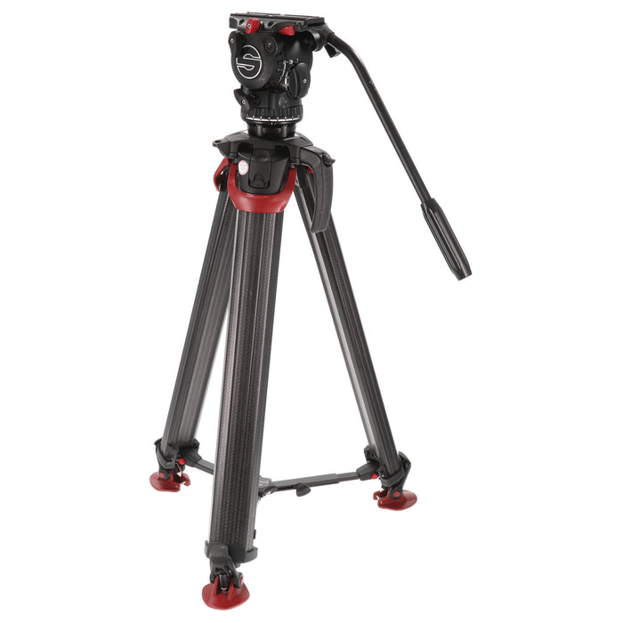 【中古品】Sachtler S2068T-FTMS システムaktiv8 flowtech75 MS