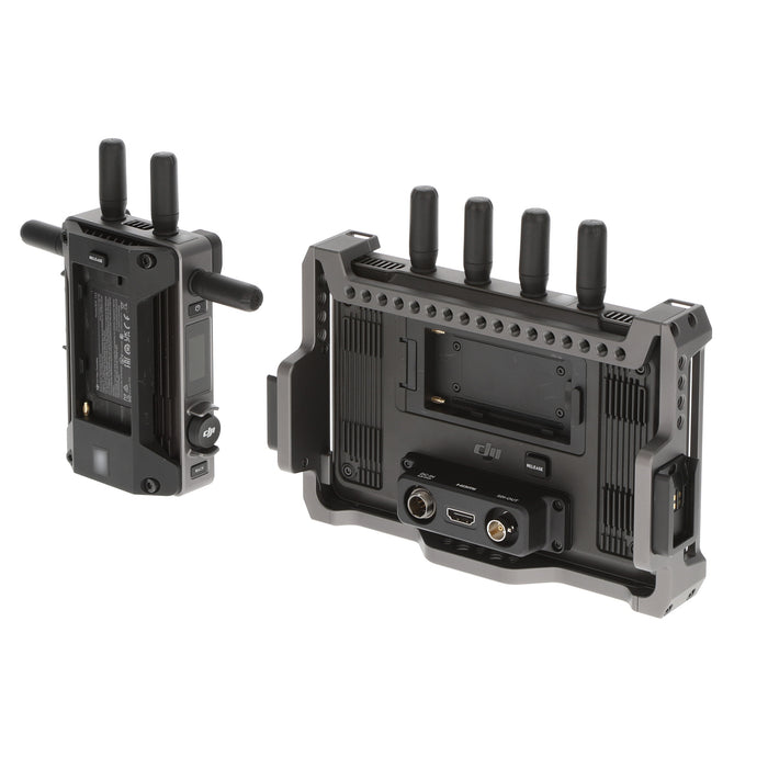 【中古品】DJI ASV002 + DJRMEP DJI Transmission (高輝度モニターコンボ/遠隔モニター拡張プレート付属)