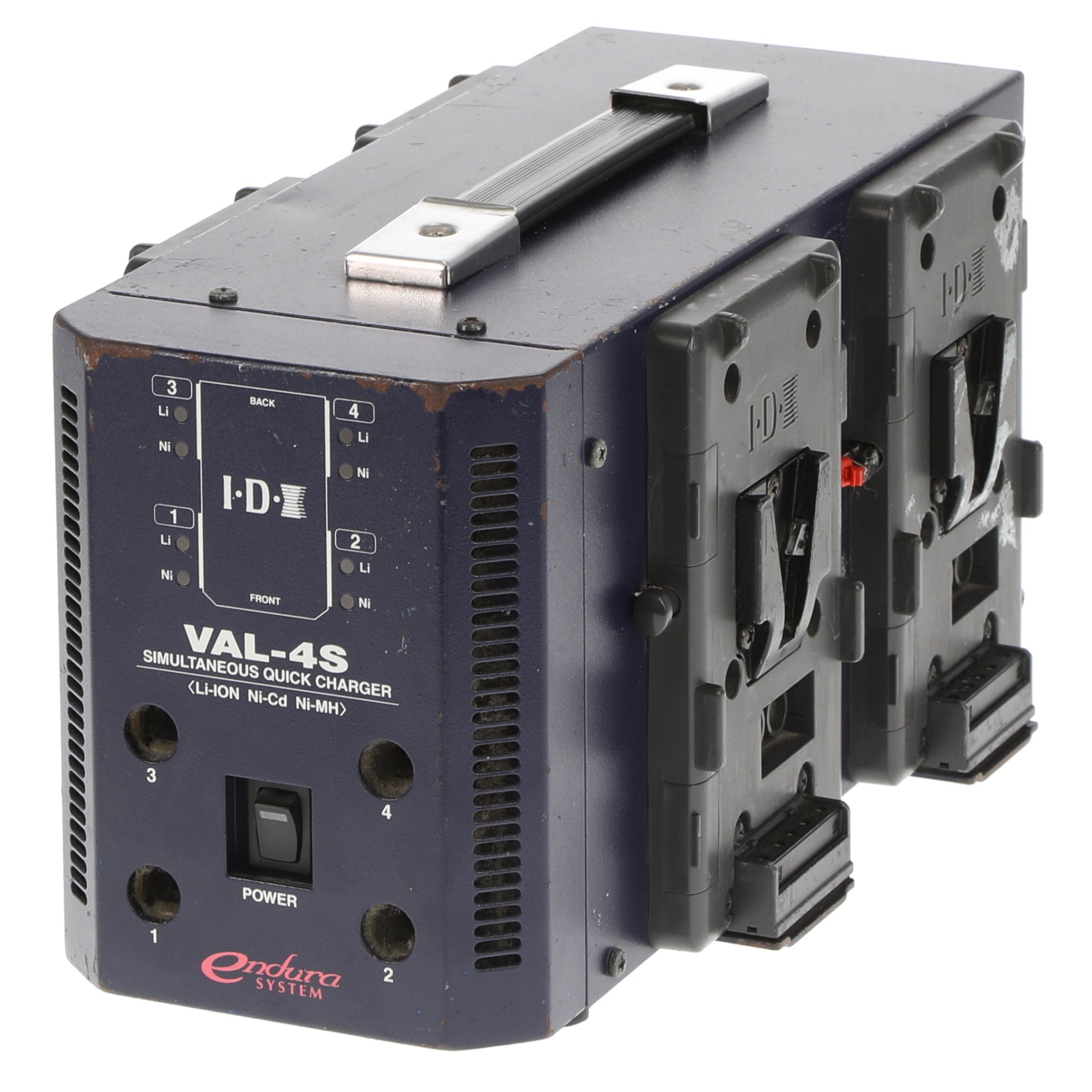 中古品】IDX VAL-4S BP対応4連同時急速充電器（旧型） - 業務用撮影