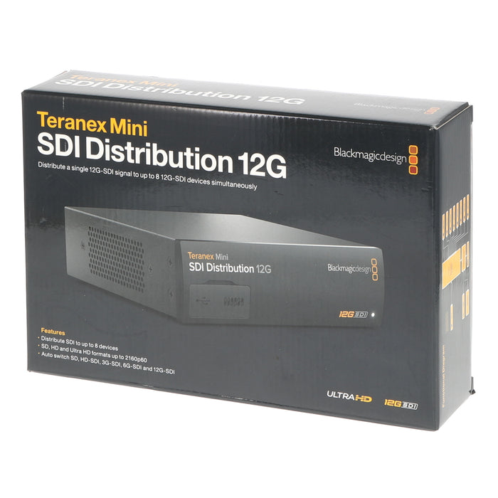 【中古品】BlackmagicDesign CONVNTRM/EA/DA Teranex Mini SDI Distribution 12G