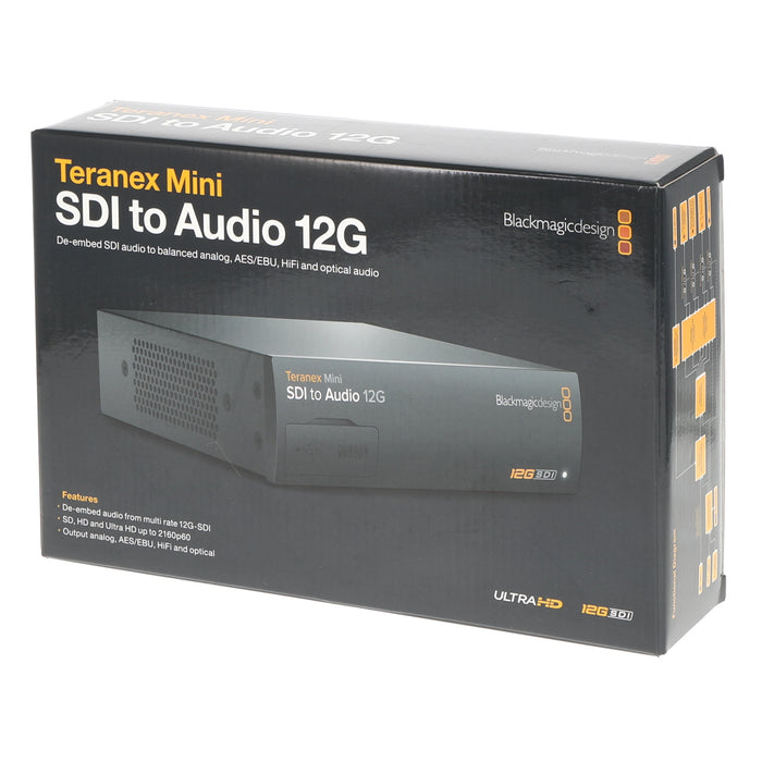 【中古品】BlackmagicDesign CONVNTRM/CA/SDIAU Teranex Mini SDI to Audio 12G