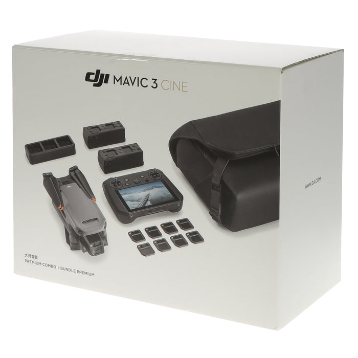 【中古品】DJI MA3CCC DJI Mavic 3 Cine Premium Combo(DJI RC Pro付属)[内蔵リモートID対応/事前登録無し]