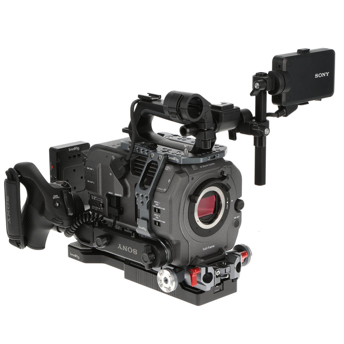 【中古品】SONY PXW-FX9 XDCAMメモリーカムコーダー(ボディのみ、small Rig製リグ付属)
