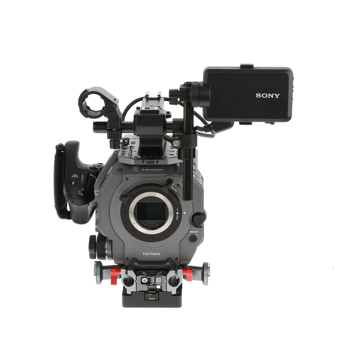 【中古品】SONY PXW-FX9 XDCAMメモリーカムコーダー(ボディのみ、small Rig製リグ付属)