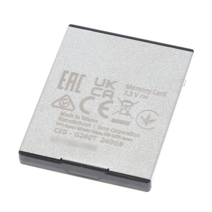 【中古品】SONY CEB-G240T CFexpress Type B メモリーカード(240GB)