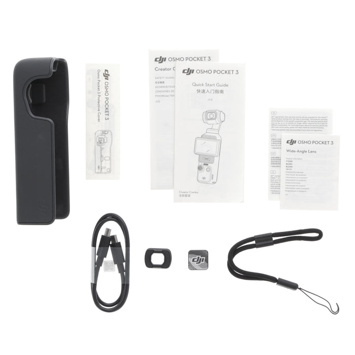 【中古品】DJI OP9913 Osmo Pocket 3 Creator Combo