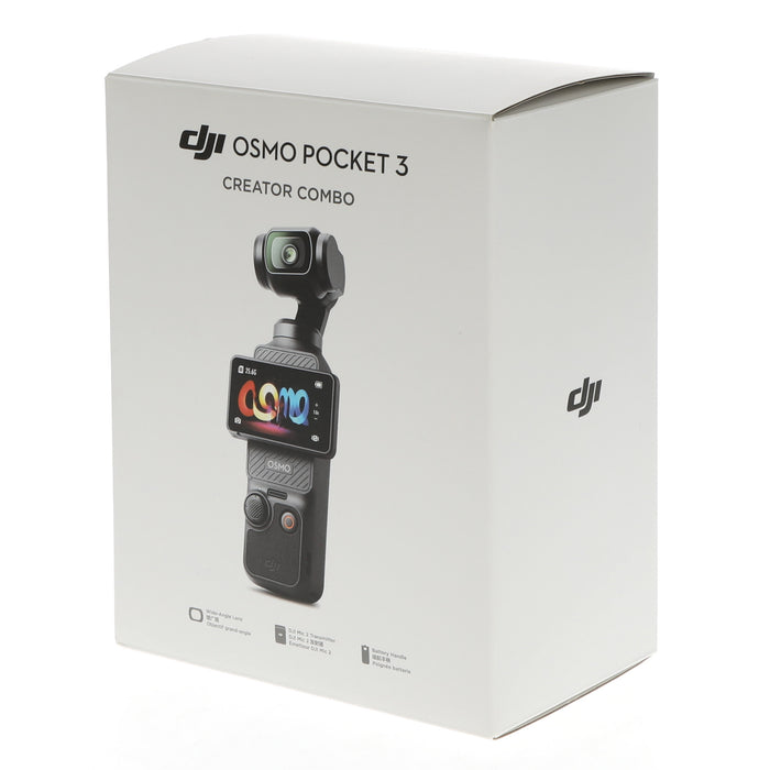 【中古品】DJI OP9913 Osmo Pocket 3 Creator Combo