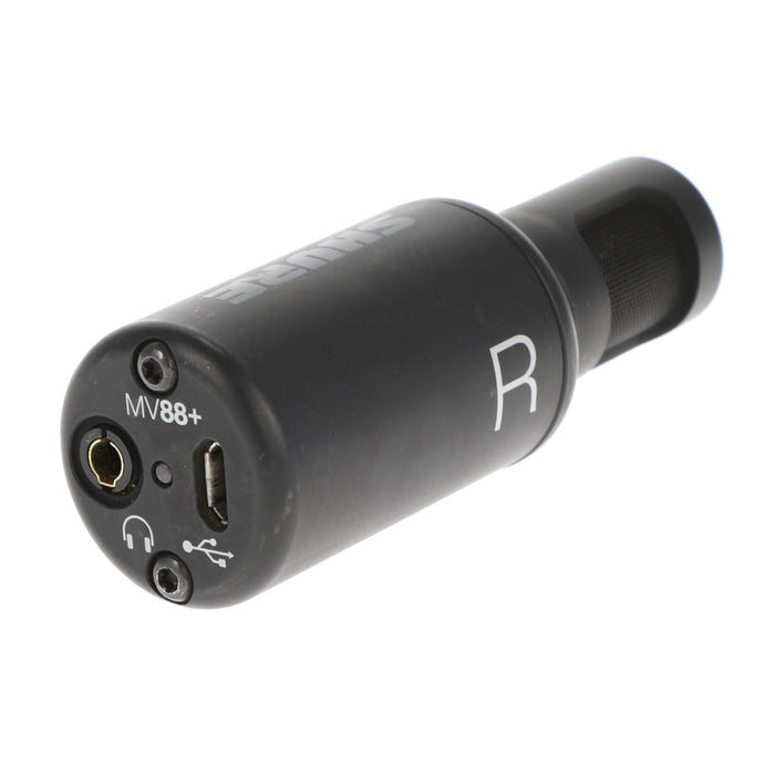 中古品】SHURE MV88+ デジタルステレオコンデンサーマイクロホン