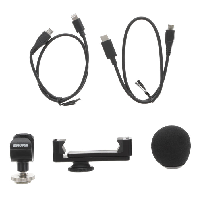 中古品】SHURE MV88+ デジタルステレオコンデンサーマイクロホン