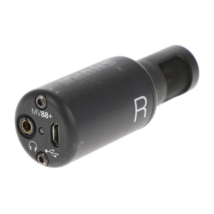中古品】SHURE MV88+ デジタルステレオコンデンサーマイクロホン