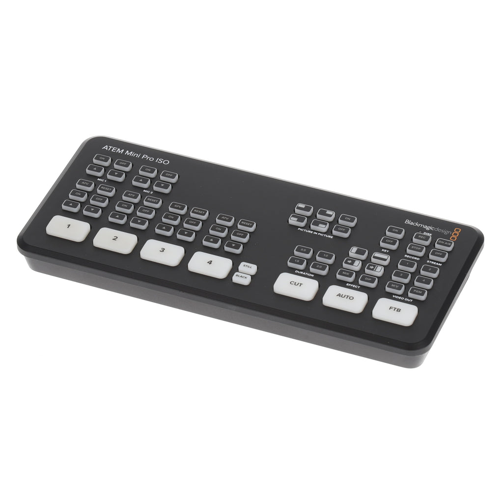 Atem Mini 新品未開封品 中古品】BlackmagicDesign SWATEMMINIBPRISO ATEM Mini Pro ISO - 業務