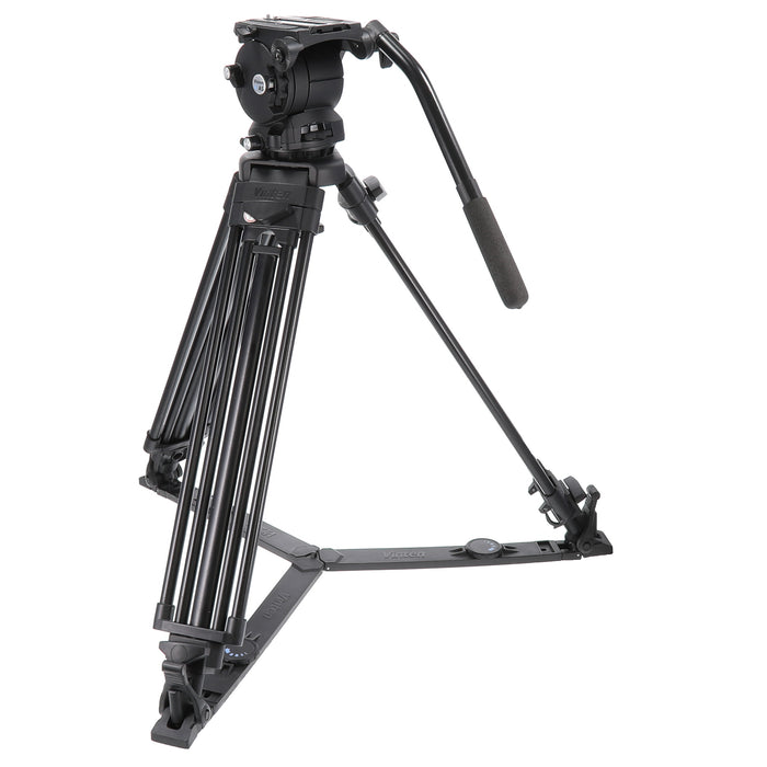 【中古品】Vinten V8AS-AP2F Vision8ASセットパッケージ(アルミ製三脚/グランドスプレッダー)