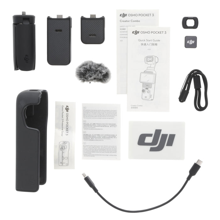 【中古品】DJI OP9913 Osmo Pocket 3 Creator Combo
