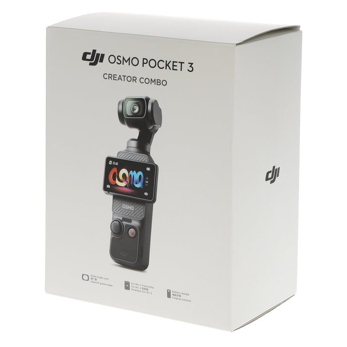 【中古品】DJI OP9913 Osmo Pocket 3 Creator Combo