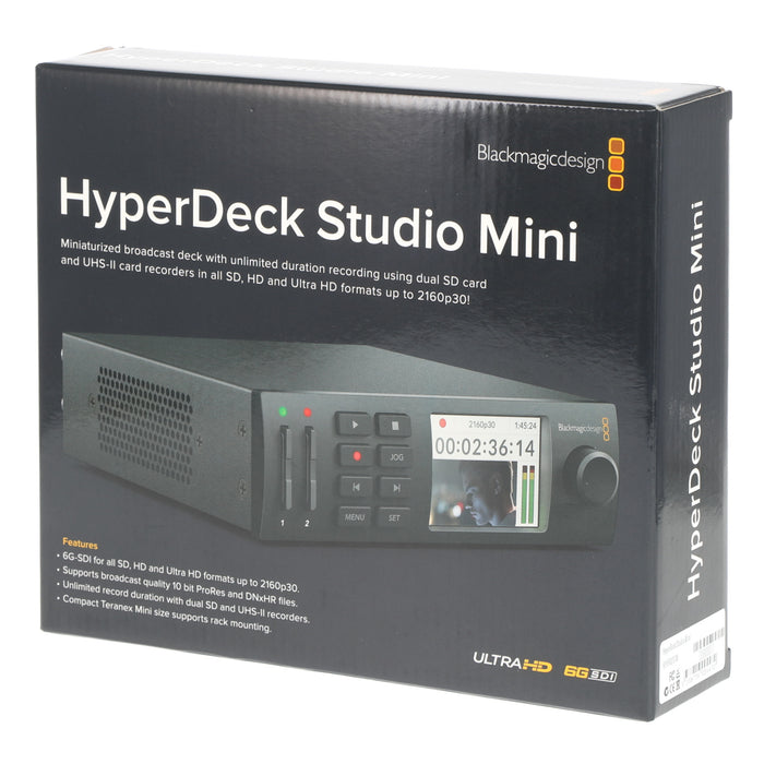 【中古品】BlackmagicDesign HYPERD/STM HyperDeck Studio Mini