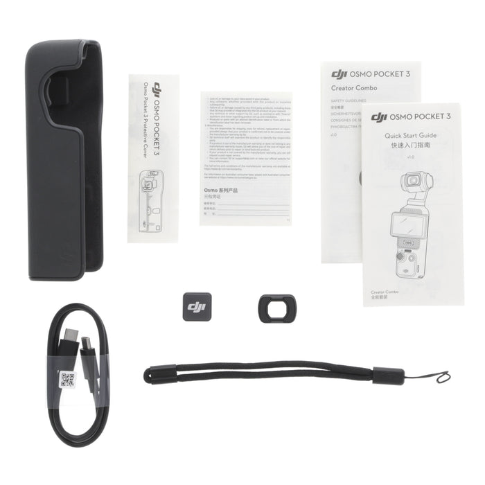 【中古品】DJI OP9913 Osmo Pocket 3 Creator Combo
