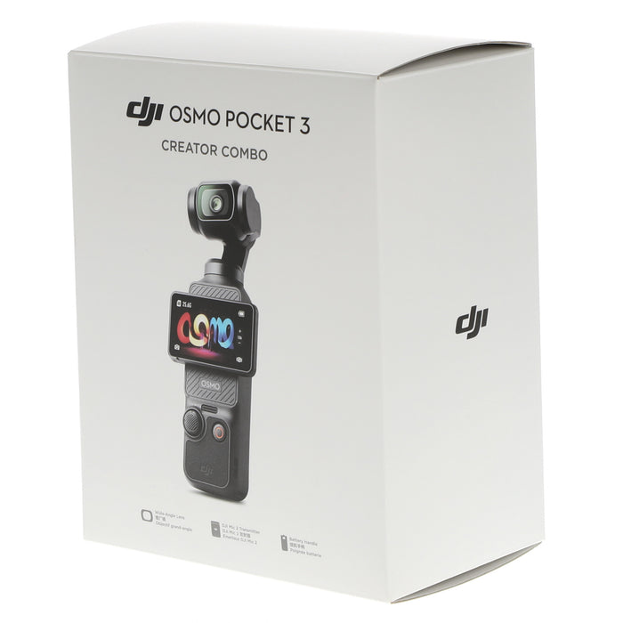 【中古品】DJI OP9913 Osmo Pocket 3 Creator Combo